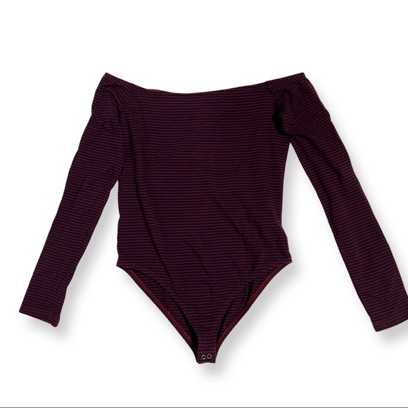 FOREVER 21 CONTEMPORARY - off shoulder bodysuit top - Picture 2 of 4